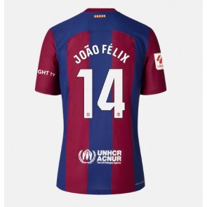 Barcelona Joao Felix #14 Hemmatröja Dam 2023-24 Kortärmad